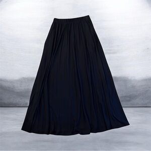 Foxblood Maxi Skirt with Pockets Deadstock